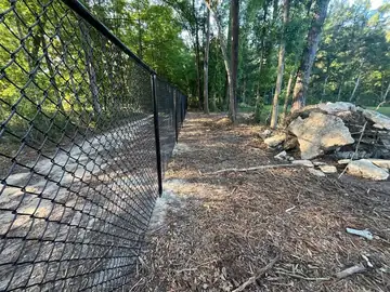 Fence installed by Alabama Fence & Rail in Central Alabama