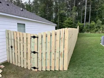 Fence installed by Alabama Fence & Rail in Central Alabama