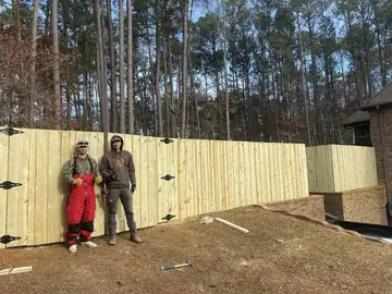 Fence installed by Alabama Fence & Rail in Central Alabama