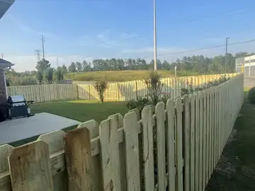 Fence installed by Alabama Fence & Rail in Central Alabama